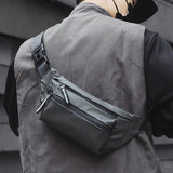 Waterproof Men's Waist Bag Outdoor Sports Messenger Bag