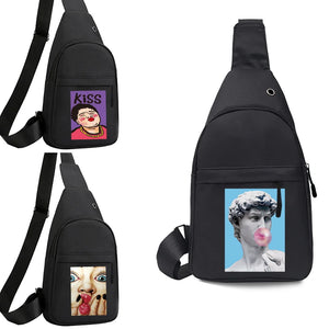 Anti-theft Chest Pack Crossbody Bag for Men Women