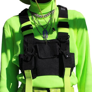 Tactical Chest Pack Streetwear Hip Hop Vest Bag