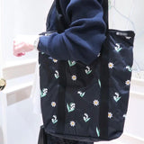 Chesty Leisure Women Nylon Shoulder Handbag Abstract Daily Tote