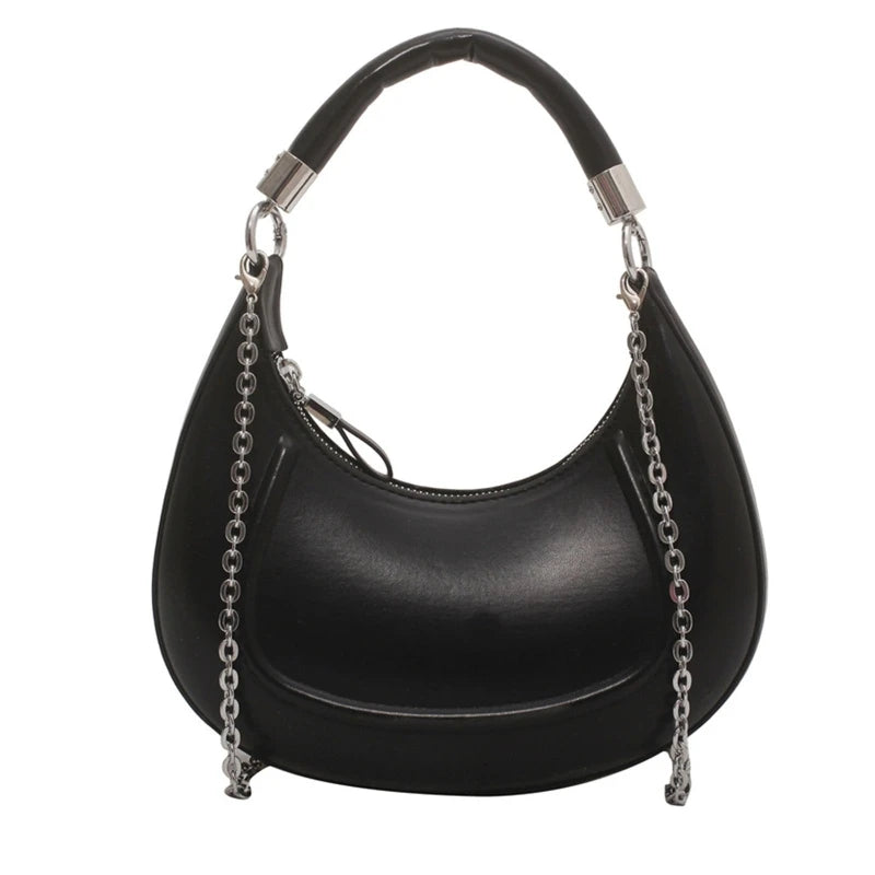 Chain Strap Shoulder Bag for Women Girls All-matching Handbag