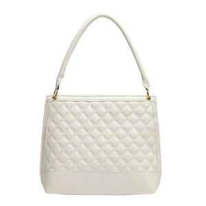 Plaid Diamond Bucket Bag Women Shoulder Bag Large Capacity Tote Crossbody