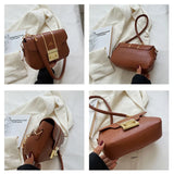 PU Leather Shoulder Bags for Women Crossbody Flap Bag Small Lady Handbag