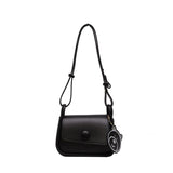 Flap Shoulder Bag PU Leather Clutch Crossbody Purse