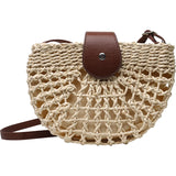 Straw Handbags For Women Large Capacity Crossbody Shoulder Woven Bags