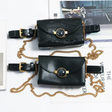 Women Fanny Pack Adjustable Waist Belt Phone Bag PU Leather Wallet