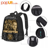 Chicago Fire 09 Backpack Large Capacity Softback Storage Bag