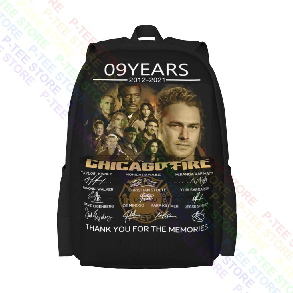 Chicago Fire Vintage Beach Bag Sports Style Travel Backpack