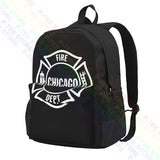 Chicago Fire Department Backpack, Eco Friendly Clothes Backpack