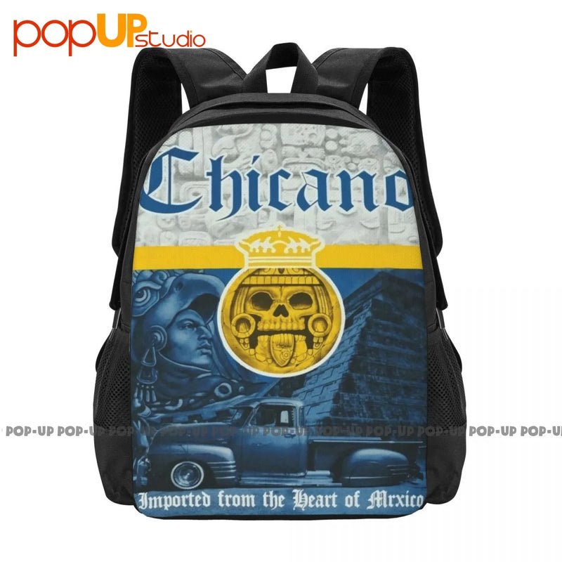 Chicano Pride Lowrider Urban Streetwear Backpack
