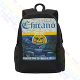 Chicano Pride Lowrider Backpack Urban Streetwear