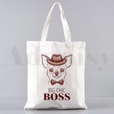 Chihuahua Funny Dog 90s Shoulder Bag for Women