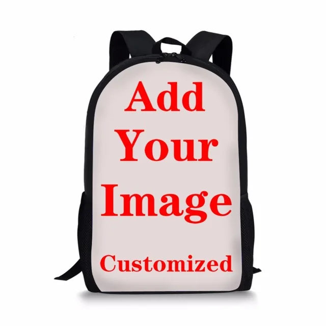 Children Animal Horse School Bag for Teenager Boys Girls Printing Schoolbag
