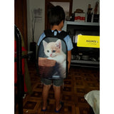 Children Animal Horse School Bag for Teenager Boys Girls Printing Schoolbag