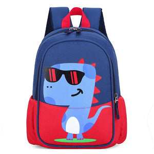 Children Dinosaur Pattern Cartoon Backpack Toddler Animal Backpacks