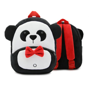Kids Cartoon Animal Backpack Plush School Bag Boys and Girls