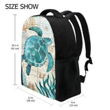 Children Backpack Kids School Bags Dolphins Turtle Pattern Kindergarten Bag