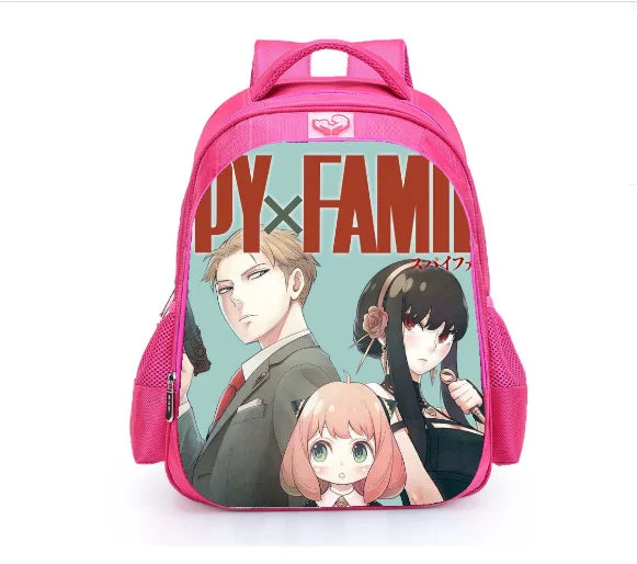 SPY?FAMILY Cartoon Children Backpack School Bag Baby School Bags Mochilas