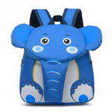 3D Cartoon Animal Elephant Kids Backpack