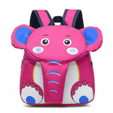 3D Cartoon Animal Elephant Kids Backpack