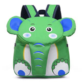 3D Cartoon Animal Elephant Kids Backpack