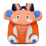 3D Cartoon Animal Elephant Kids Backpack