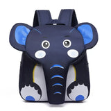 3D Cartoon Animal Elephant Kids Backpack