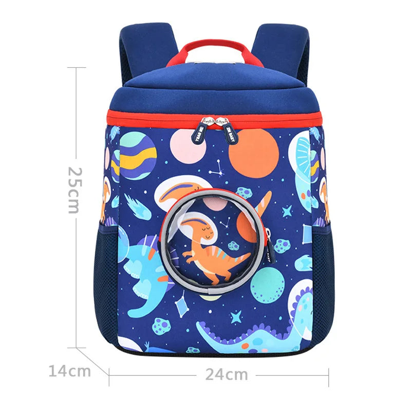 Cartoon Dinosaur Kids Backpack for Boys Girls
