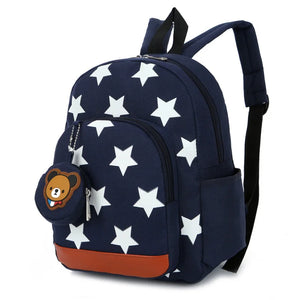 Boys Kindergarten School Backpack Kids Nylon Printing Bag