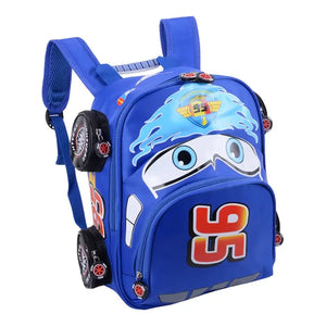 3D Car School Bags Boys Girls Primary School Backpack Kids Kindergarten Backpack