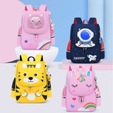 Kids Astronaut Printing Backpack School Bag for Boys and Girls