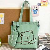 Kids Cartoon Print Crossbody Bag - School Shoulder Bag