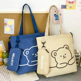 Kids Cartoon Print Crossbody Bag - School Shoulder Bag