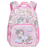 Kids Unicorn Backpack School Book Bag Boys Girls Kindergarten Knapsack