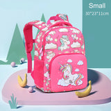 Kids Unicorn Backpack School Book Bag Boys Girls Kindergarten Knapsack
