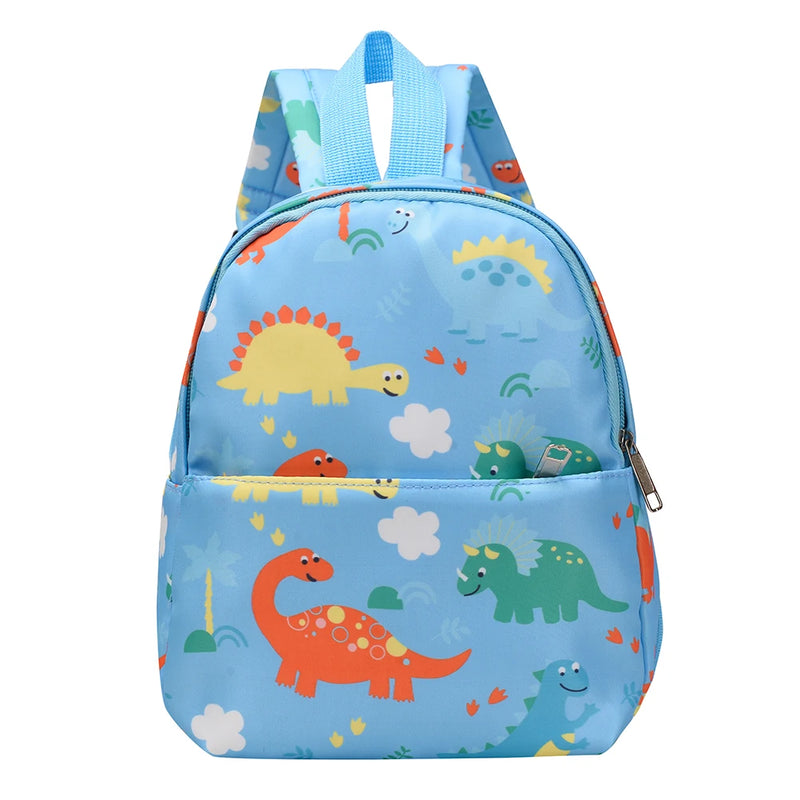 Children Dinosaur Cartoon Backpack Kids Kindergarten Boys Girls School Book Bags