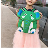 Children Elephant School Bag Backpack Kids Cartoon Knapsack
