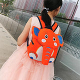 Children Elephant School Bag Backpack Kids Cartoon Knapsack
