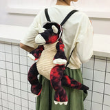 Kids Dinosaur Plush Bag 3D Baby Backpack