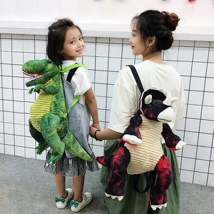 Kids Dinosaur Plush Bag 3D Baby Backpack