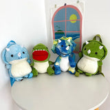 Kids Dinosaur Plush Backpack 3D Mini Bag for Boys Girls