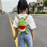 Kids Dinosaur Plush Backpack 3D Mini Bag for Boys Girls