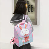 Children Dinosaur Rabbit Schoolbags Kindergarten Cartoon Backpacks
