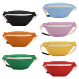 Canvas Kids Fanny Pack Waist Belt Purse for Outdoor Traveling