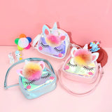 Children Unicorn Animals Messenger Shoulder Bag Cosmetic Mobile Storage Pouch
