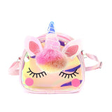 Children Unicorn Animals Messenger Shoulder Bag Cosmetic Mobile Storage Pouch