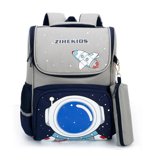 Orthopedic 3D Cartoon School Backpack For Kids