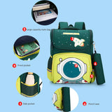 Orthopedic 3D Cartoon School Backpack For Kids