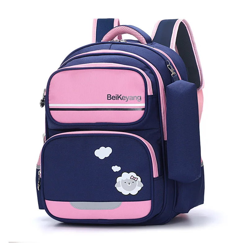 Orthopedic School Bags for Girls Boys Backpack Primary School Kids Satchel
