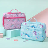 Unicorn Lunch Bag Thermal Insulated Tote Cooler Bento Pouch Container